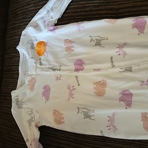 Carter's Baby Girl Woodland Creatures One Piece Pajama
